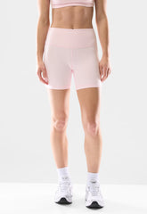 LIFE Atmosphere Hi-Rise 5" Short - VILLA PINK/ BRT WHITE