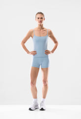 BUTTER Cheeky Infinite Hi-Rise 3" Short - RIPPLE BLUE