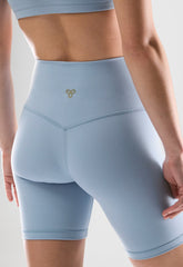 BUTTER Cheeky Infinite Hi-Rise 7" Short - RIPPLE BLUE