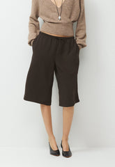 Jetway Short - Crepette™ - CACAO NIB BROWN