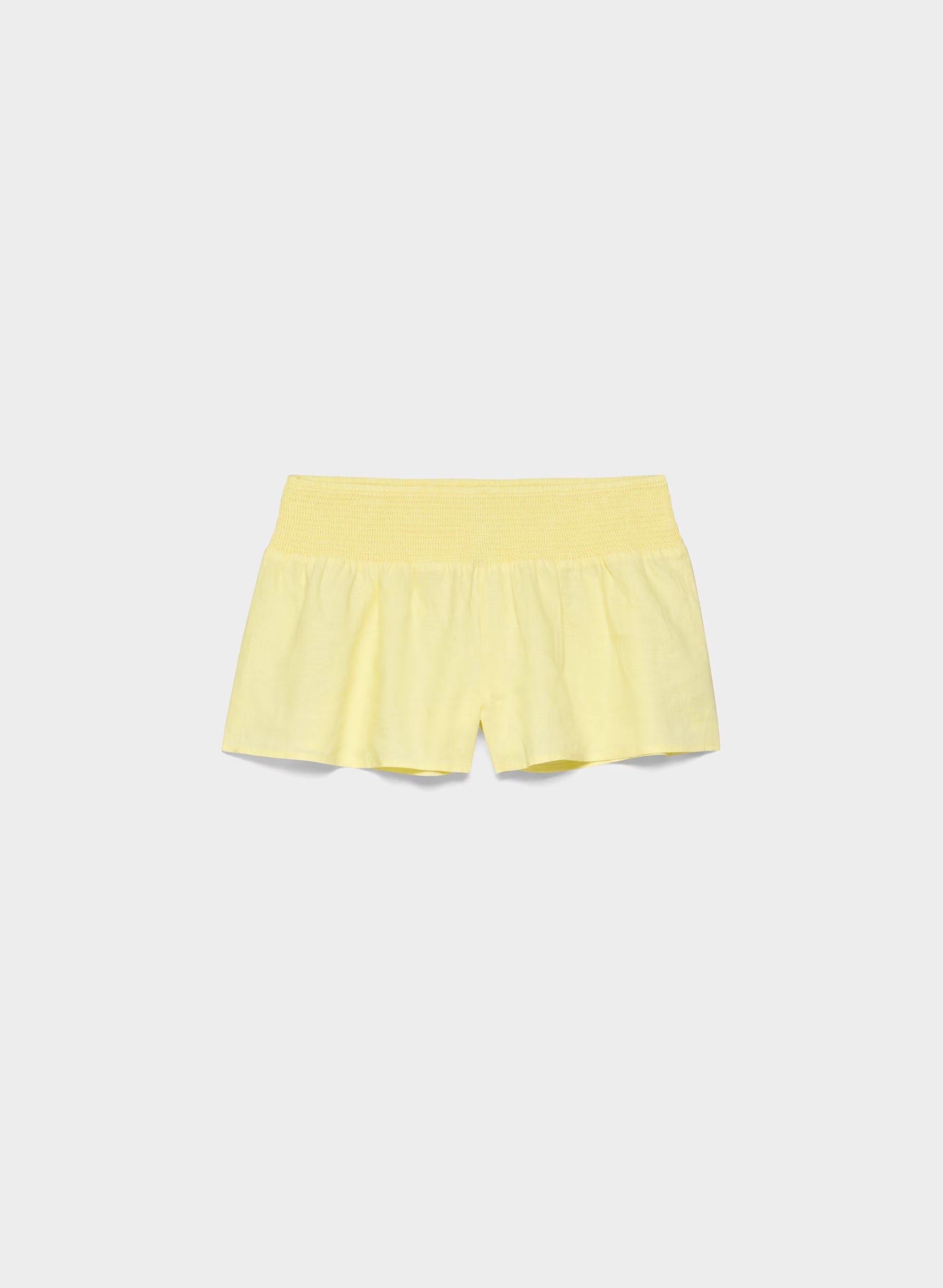 Rivette Linen Short - LEMONADE