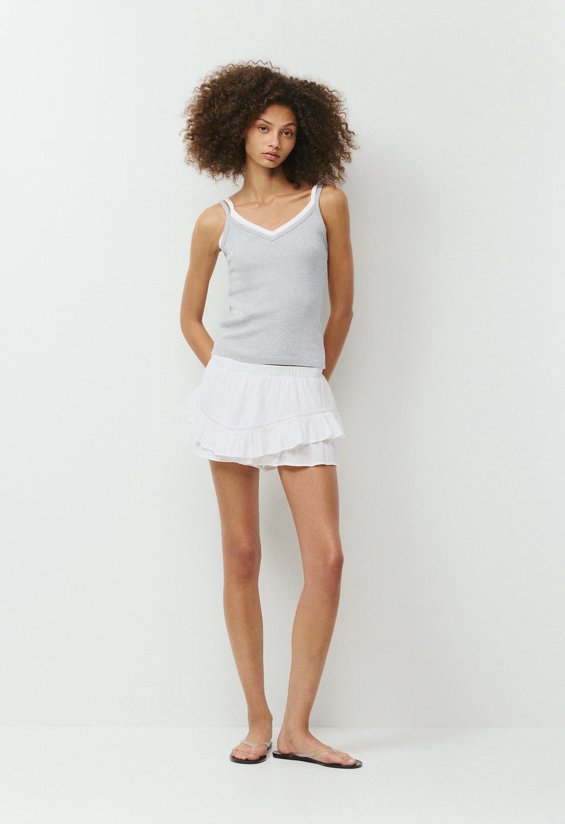 Mignonette Skort - WHITE