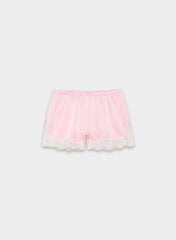 Whimsy Satin Short - MLKSHK PNK/LGHT BRCH