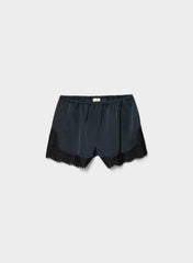 Whimsy Satin Short - DK NT NVY/BLCK