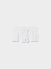 HomeStretch™ Rib Happen Short - HEATHER CLOUD WHITE