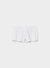 HomeStretch™ Rib Happen Short - HEATHER CLOUD WHITE