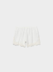 Whimsy Linen Short - WHITE/LIGHT BIRCH