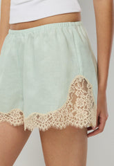 Whimsy Linen Short - AGV GRN/SPRKNG CHMPGN