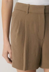 The Effortless Short™ Mid-Thigh - Crepette™ - FOLIO TAUPE