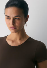 Original Contour Vivacity Crew Bodysuit - RICH MOCHA BROWN
