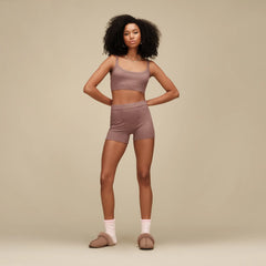 Women's Cozy Chenille Sock - SEASHELL PINK