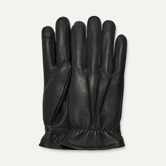Men's 3 Point Leather Glove - BLACK