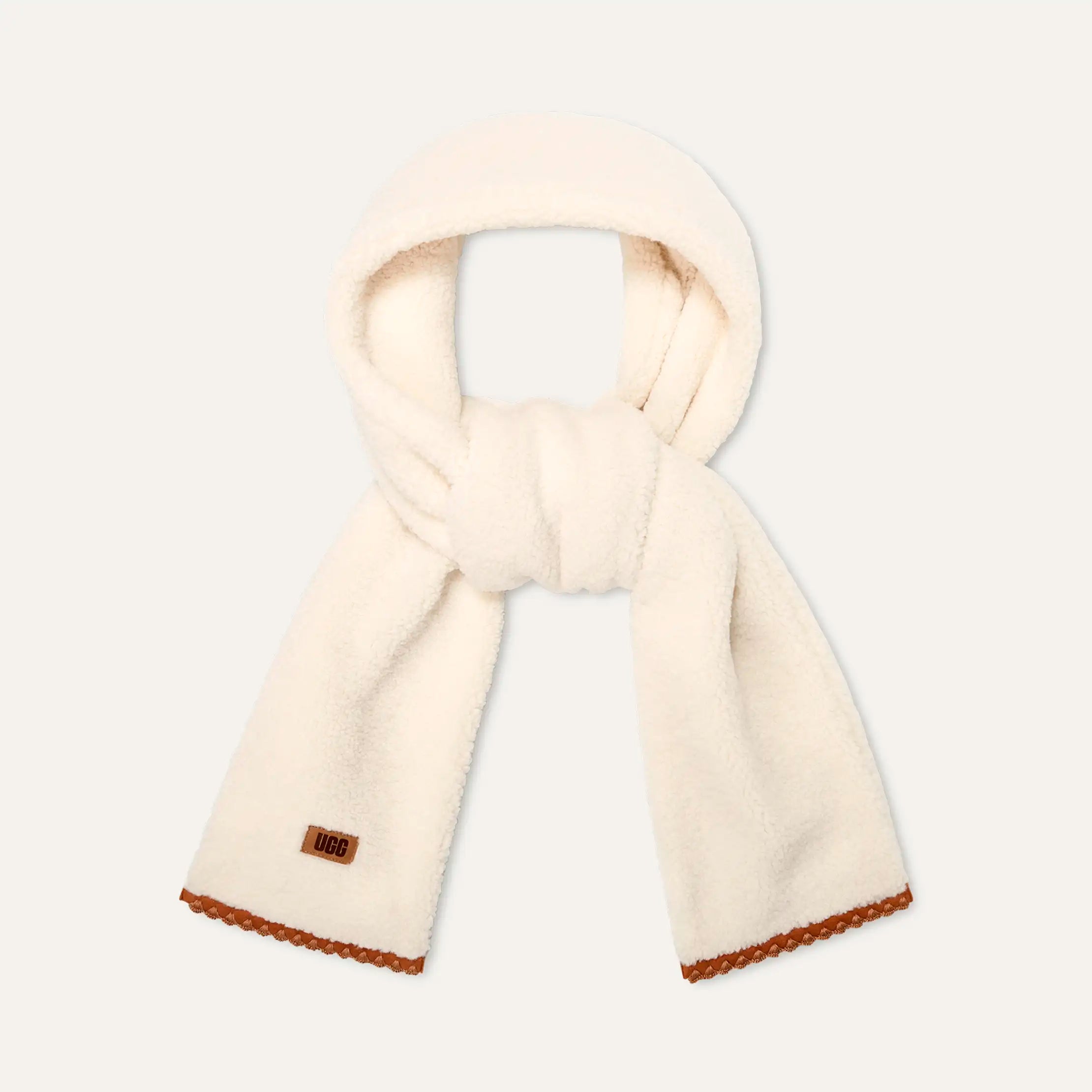 Women's UGGfluff Scalloped Scarf - NIMBUS