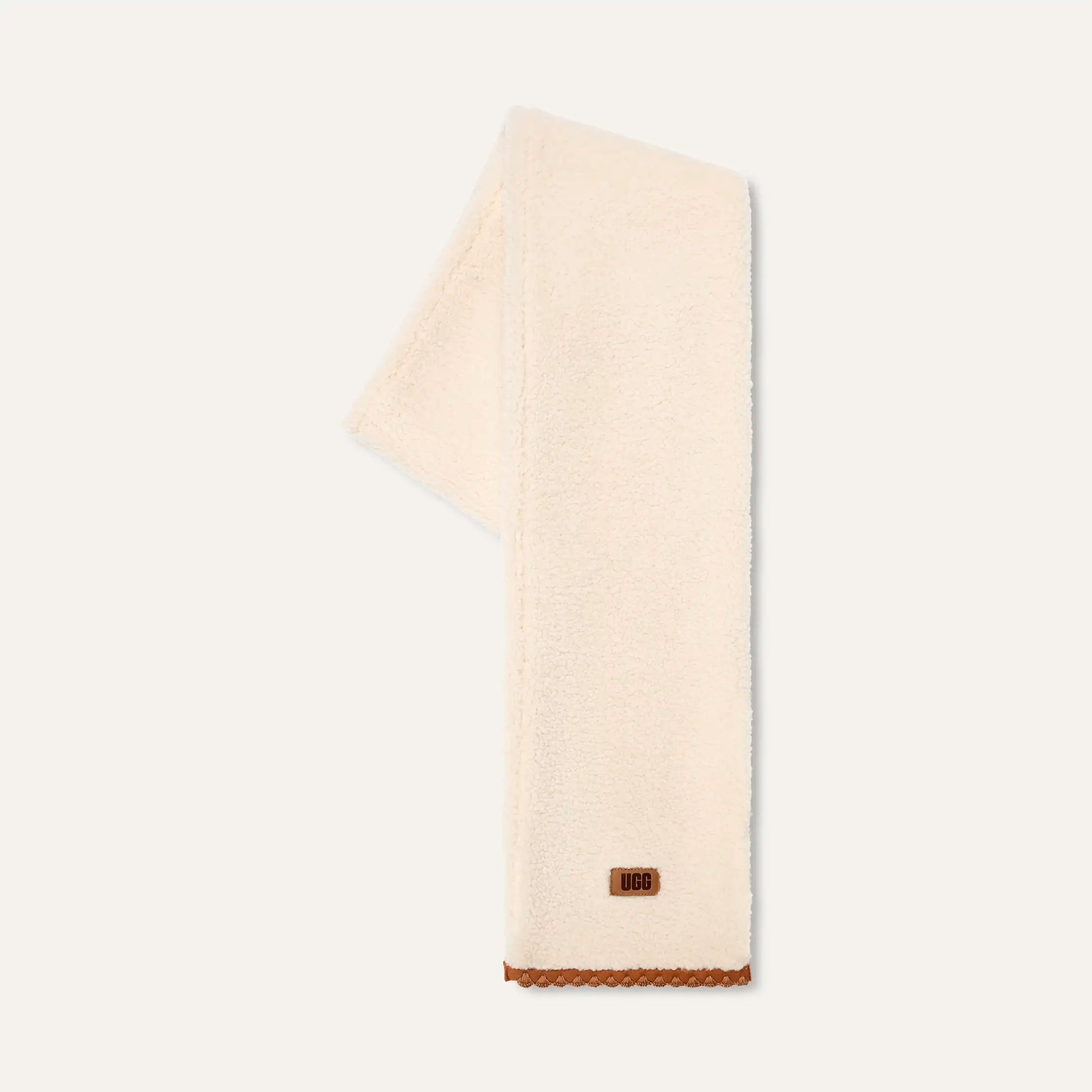 Women's UGGfluff Scalloped Scarf - NIMBUS