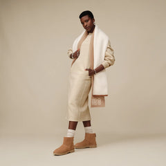 Women's UGGfluff Scalloped Scarf - NIMBUS