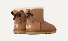 Kids' Mini Bailey Bow II - CHESTNUT