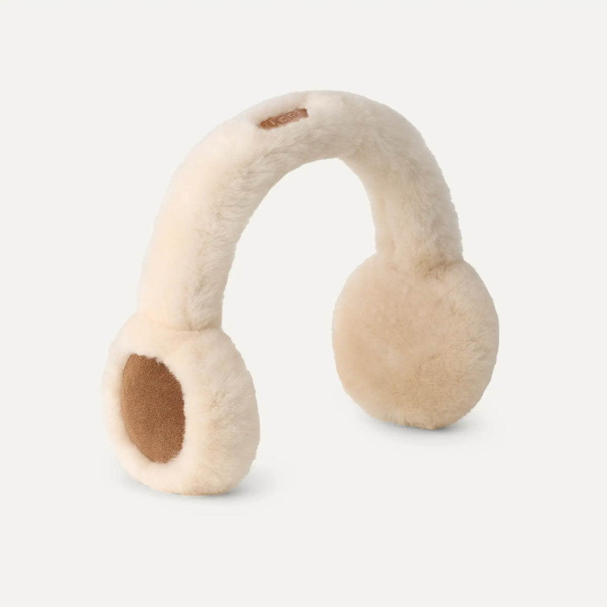 Women's Sheepskin Wireless Earmuff - CHESTNUT