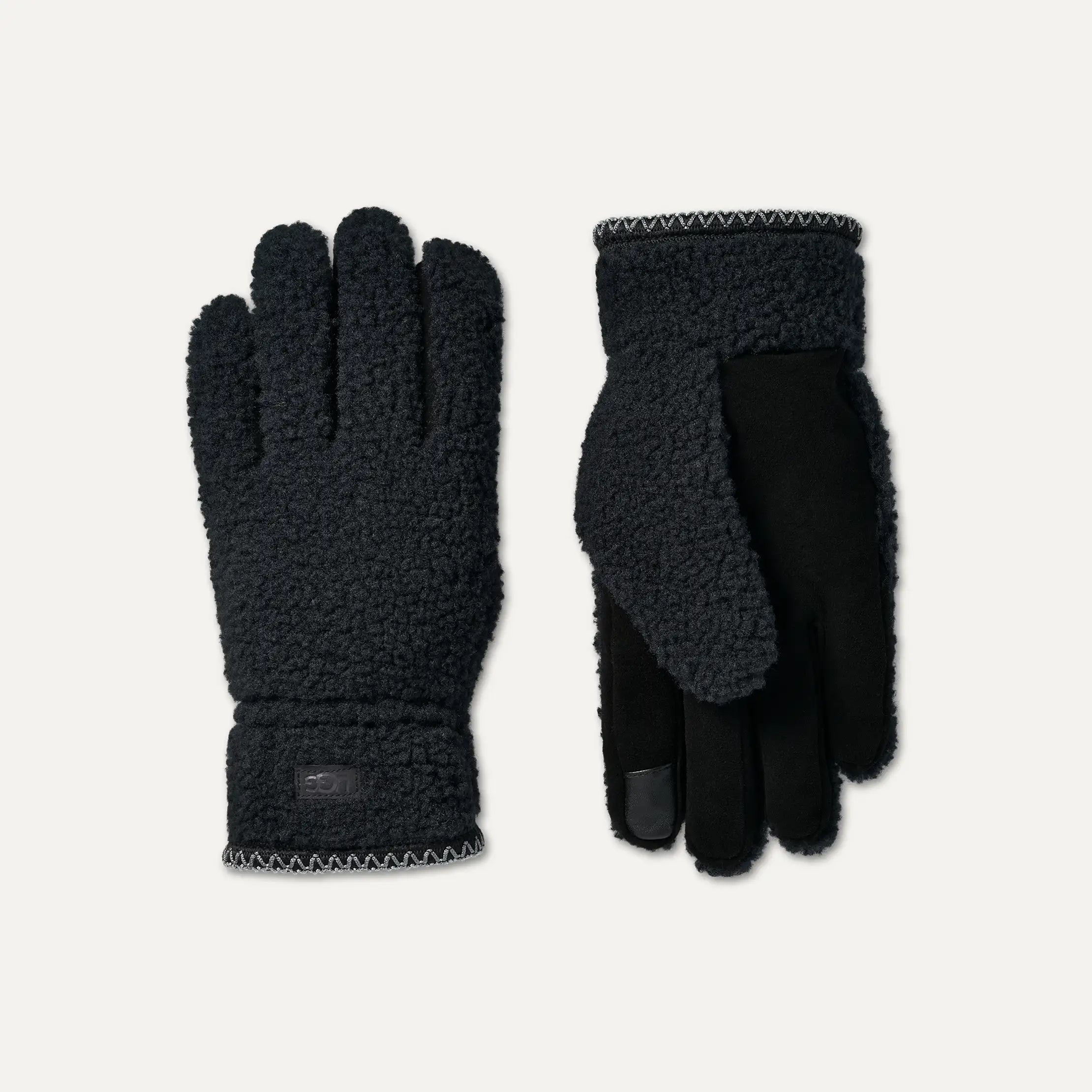 Men's UGGbraid Glove - BLACK