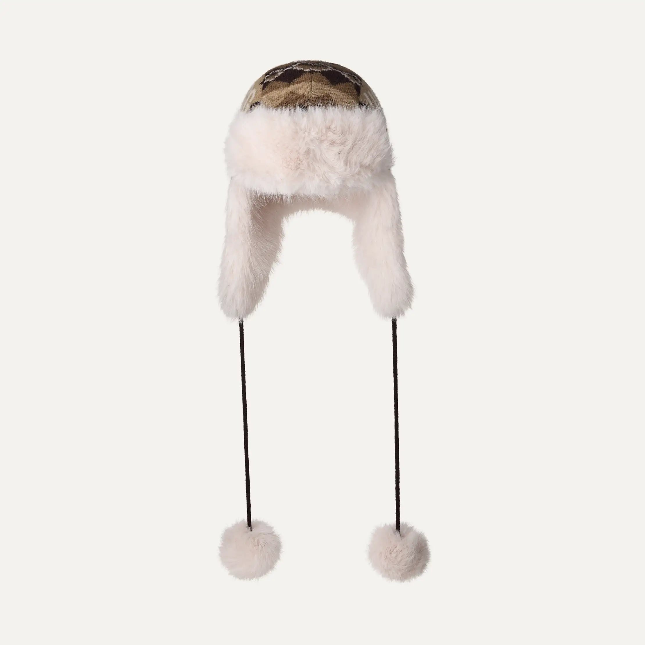 Women's Braylee UGGIsle Flap Hat - COFFEE GROUNDS HEATHER
