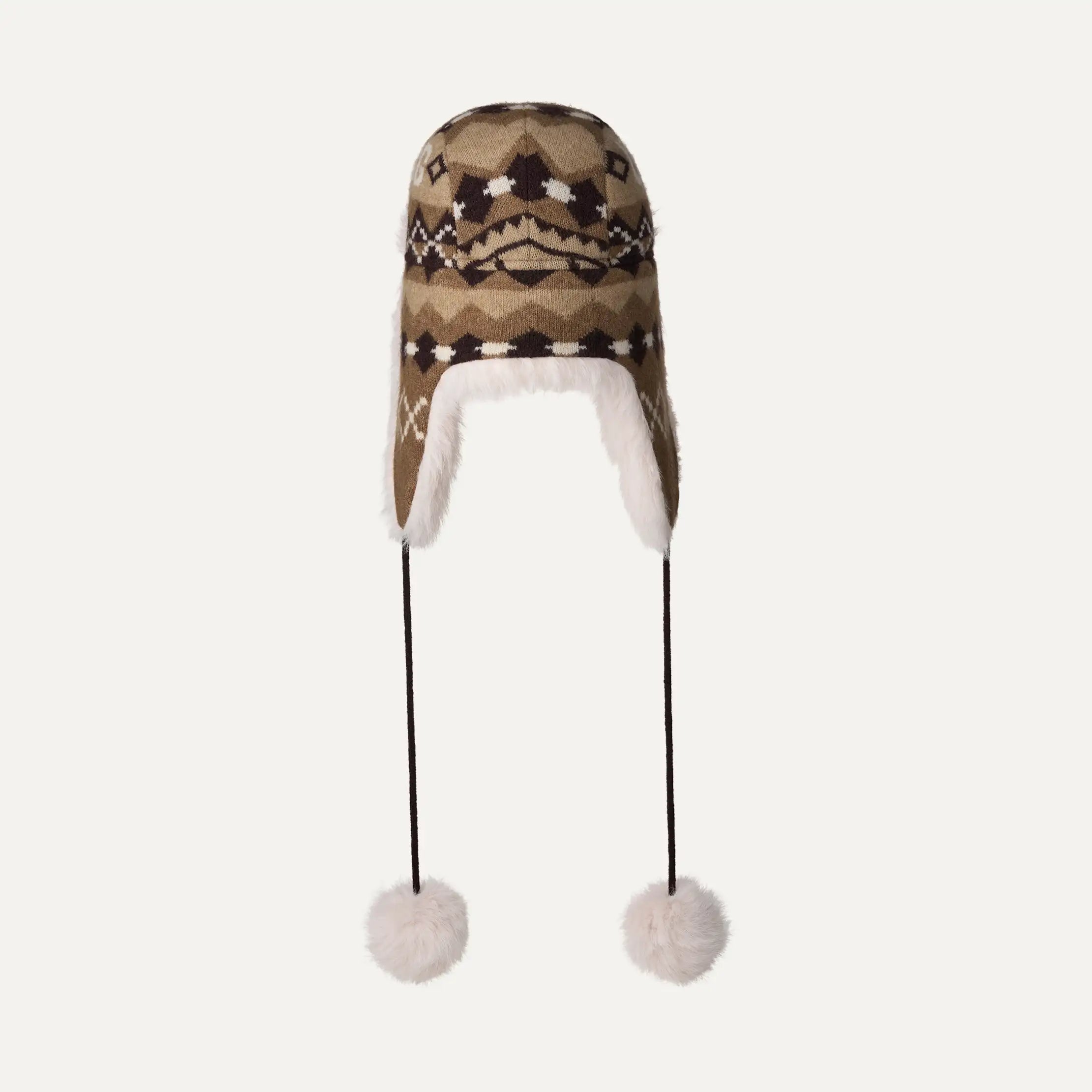 Women's Braylee UGGIsle Flap Hat - COFFEE GROUNDS HEATHER