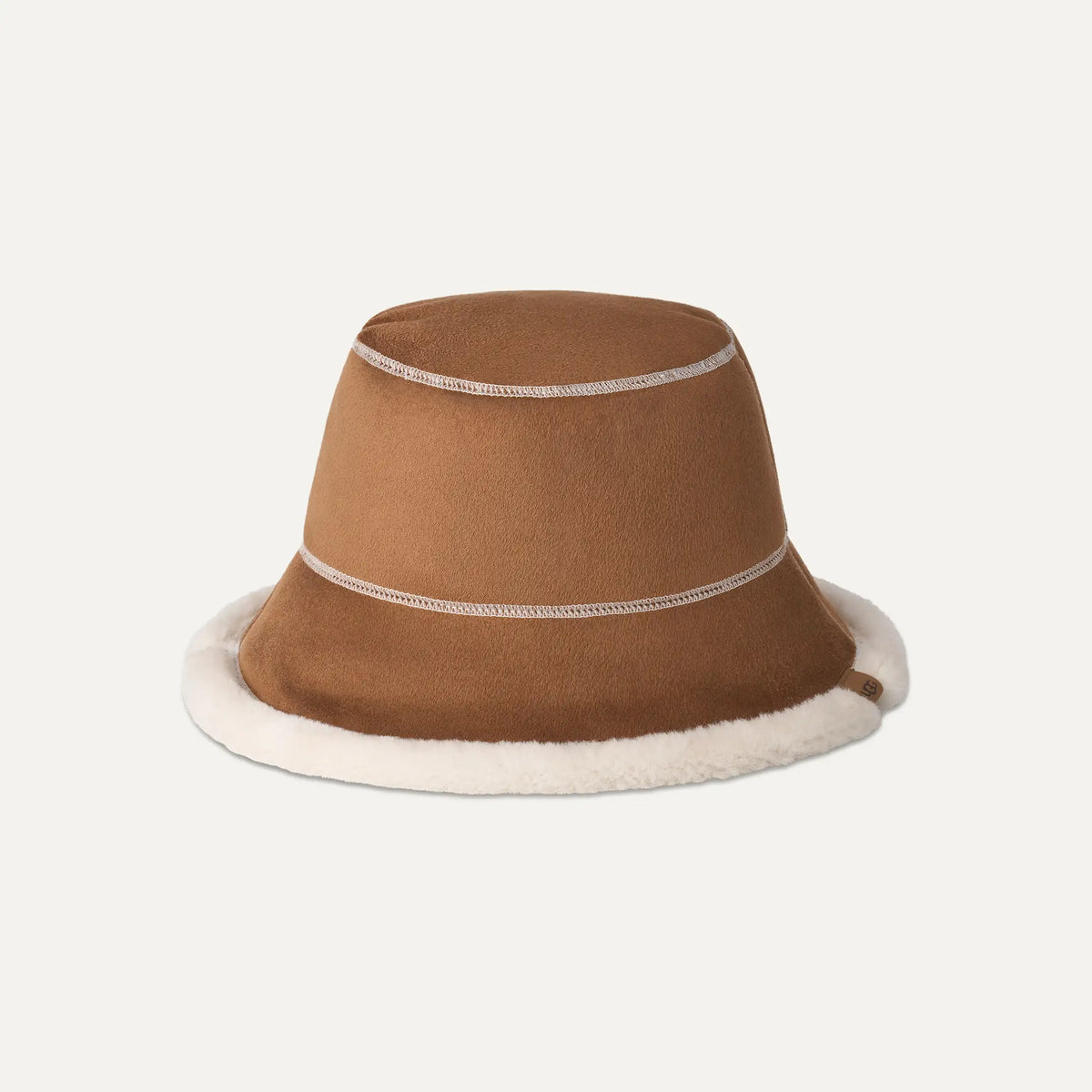 Women's Frankie Reversible Bucket Hat - DARK CHESTNUT / CREAM