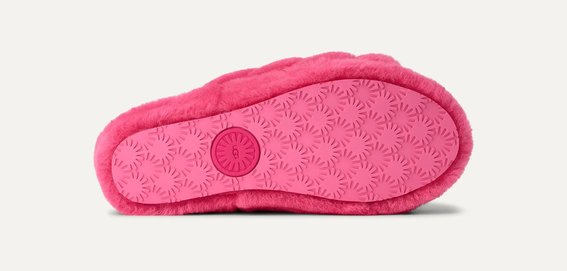 Women's Fluff Yeah Slide - DEEP CORAL / SACHET PINK