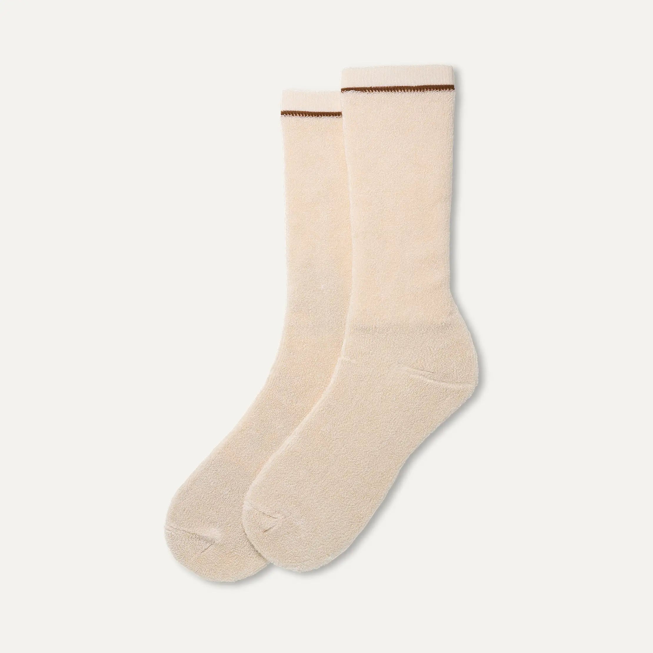 Men's Kyro Cozy Crew Sock - MARLED CREAM