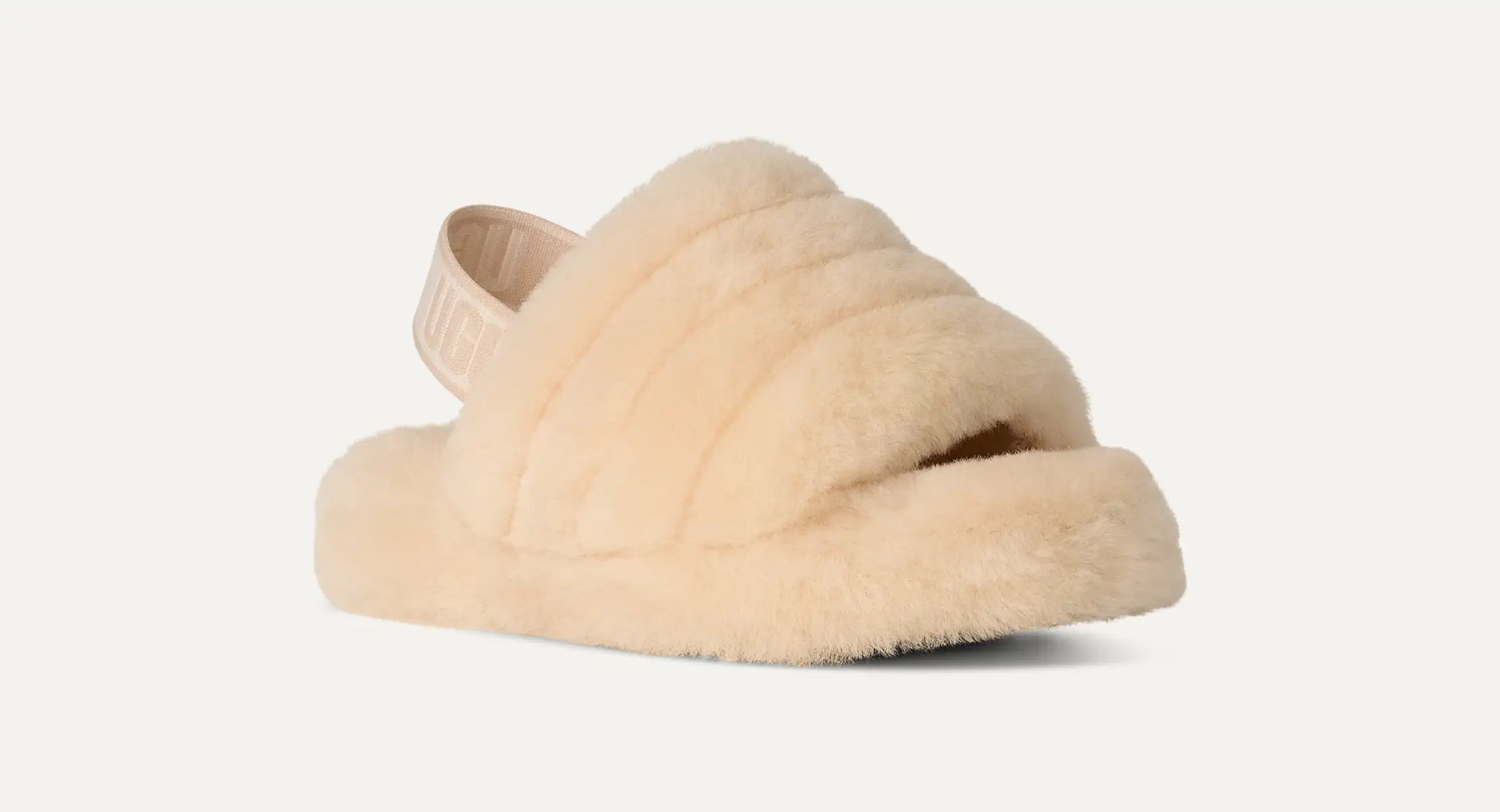 Kids' Fluff Yeah Slide - NATURAL / SEA SALT