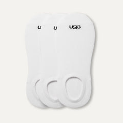 Men's Oliver No Show 3 Pack - WHITE
