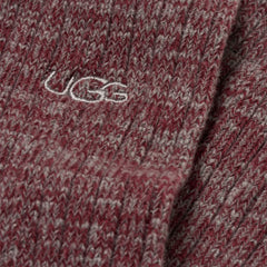 Men's Trey Rib Knit Crew - COFFEE BERRY