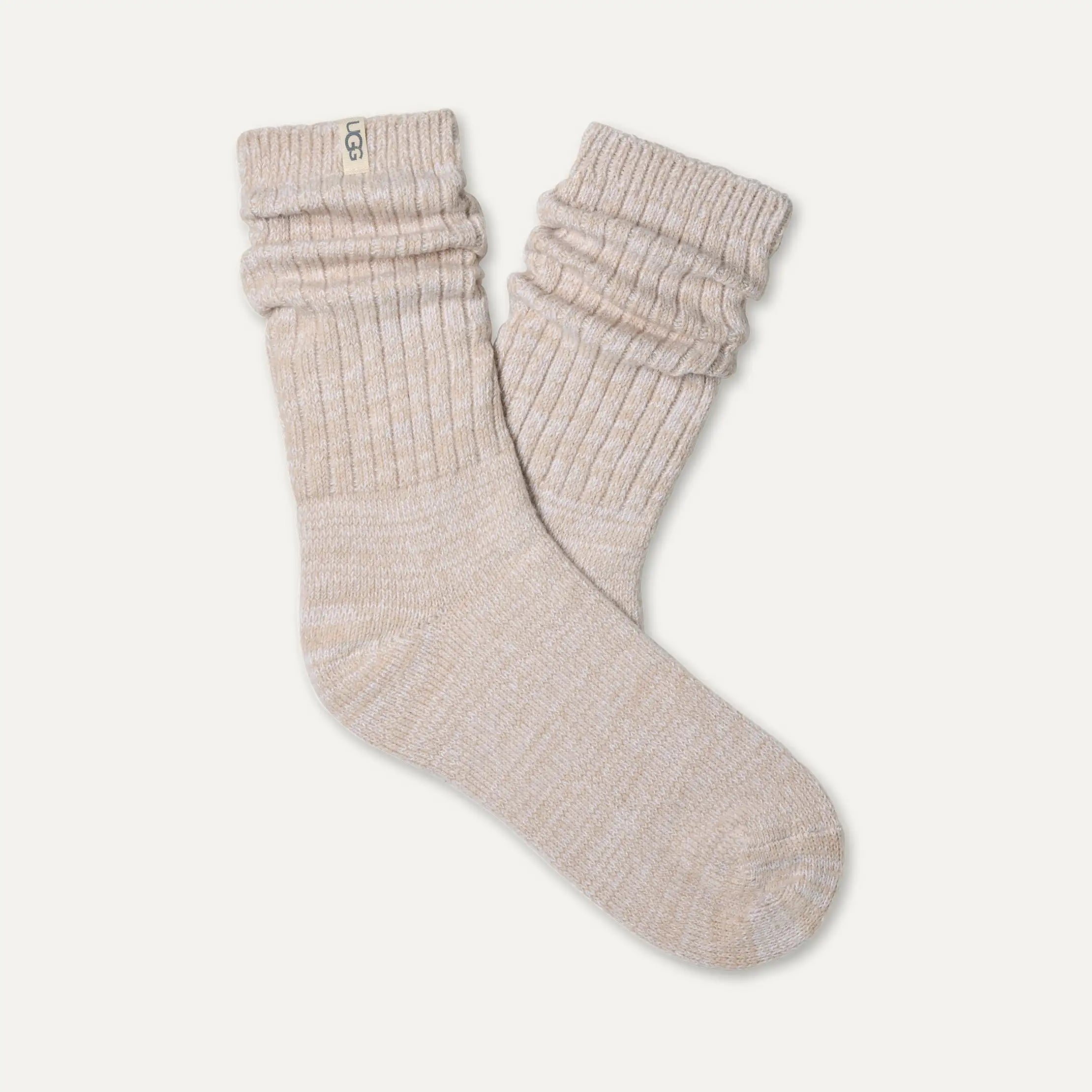 Women's Rib Knit Slouchy Crew 3 Pack - BURNT CEDAR / MOONLIGHT / COFFEE GROUNDS