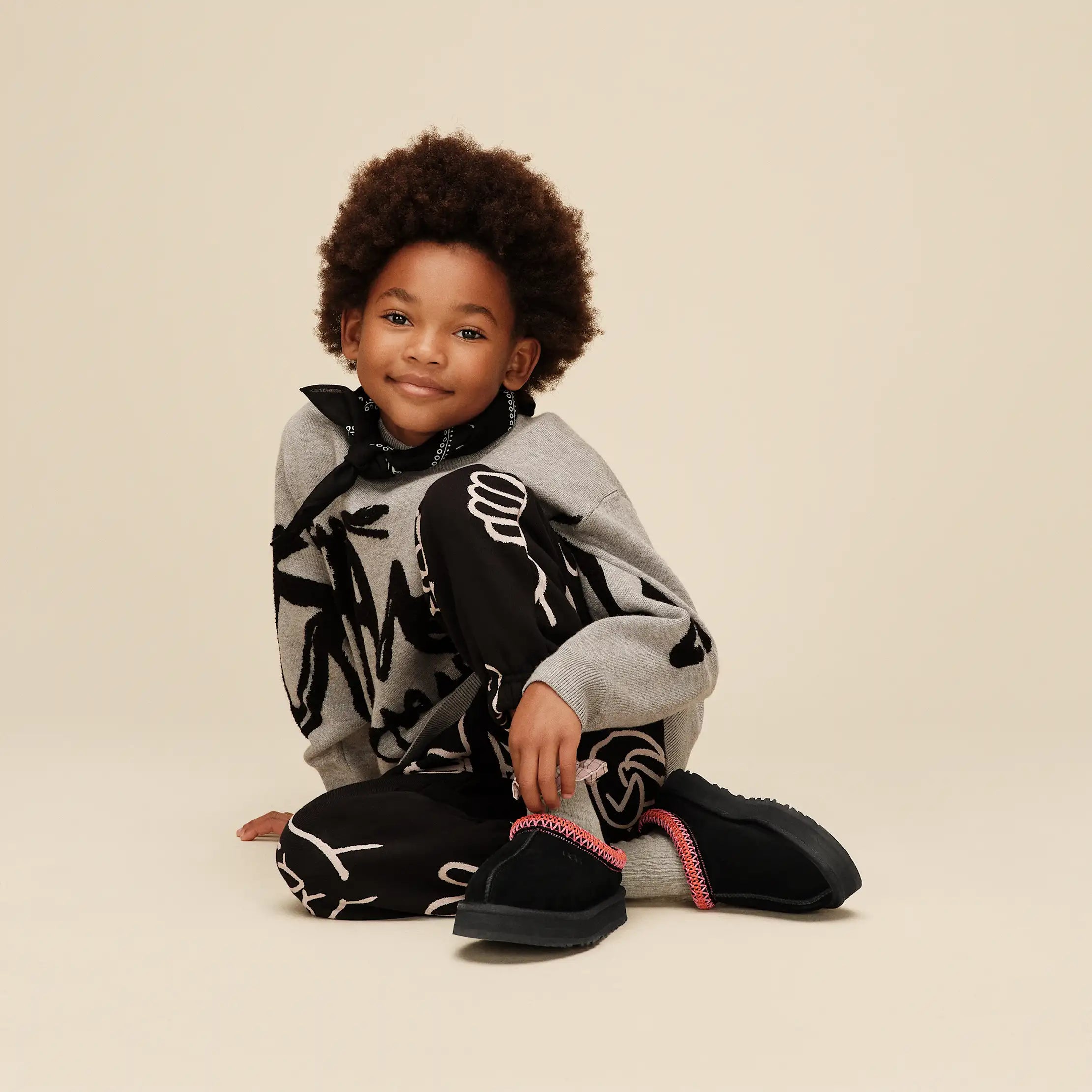 Kids' Tazz - BLACK / MULTI