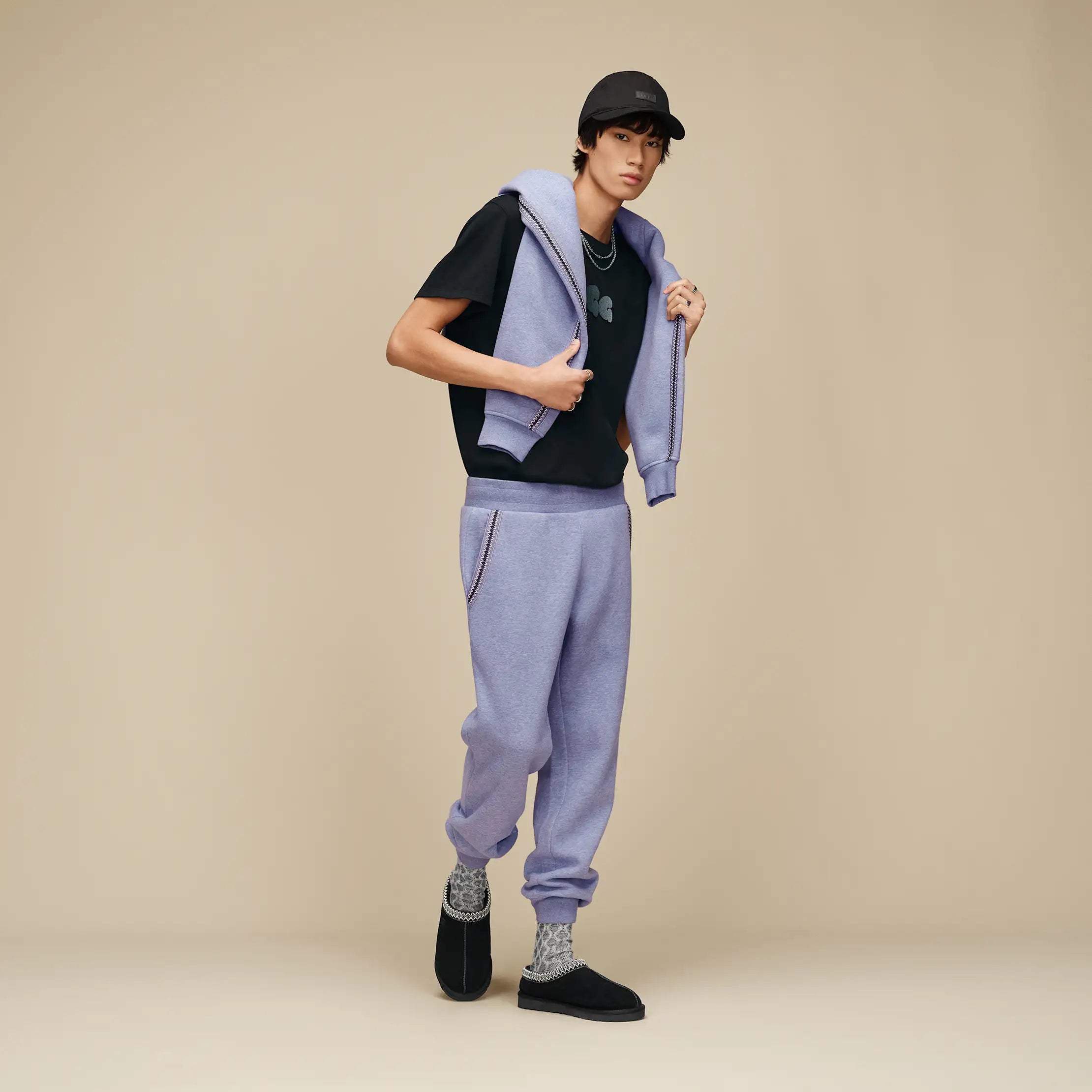 Men's Tasman Jogger - DUSTED IRIS HEATHER