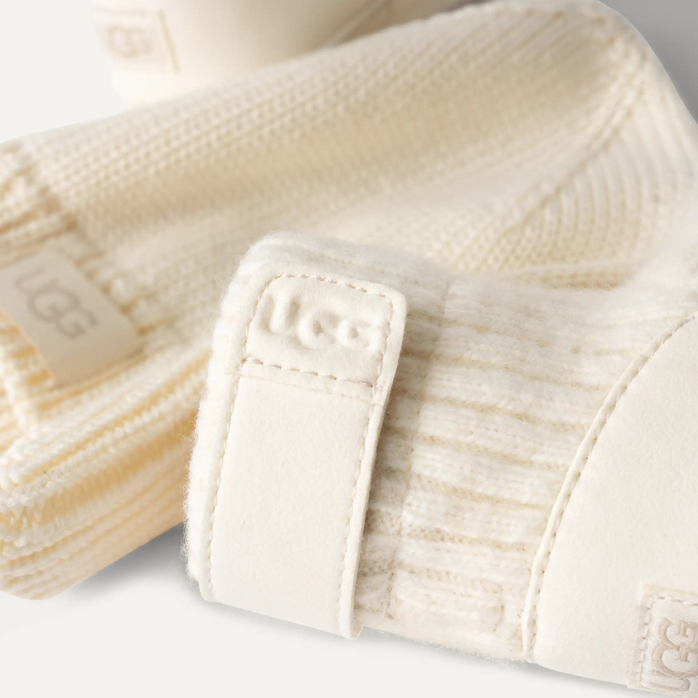 Baby Skylar and UGG Beanie - CREAM