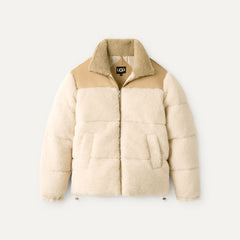 Men's Emette UGGfluff Puffer Jacket - NATURAL / SAND