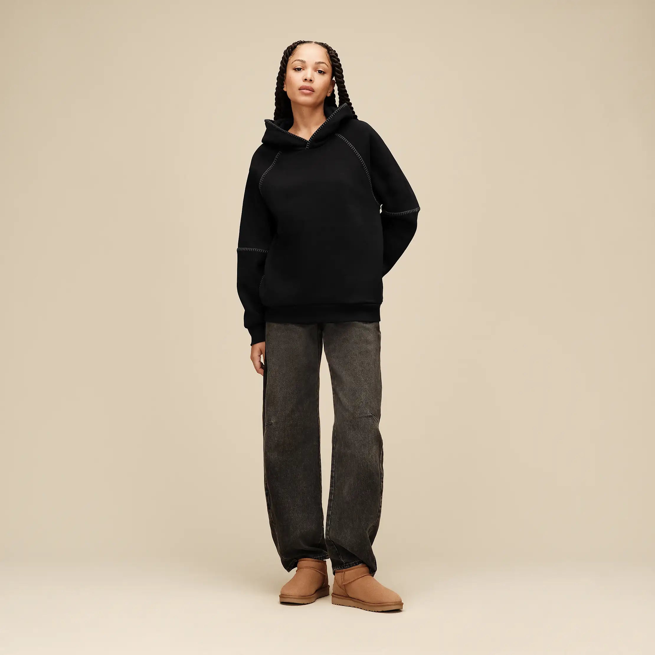 Women's Classic Hoodie - BLACK