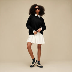 Women's Classic Crewneck - BLACK