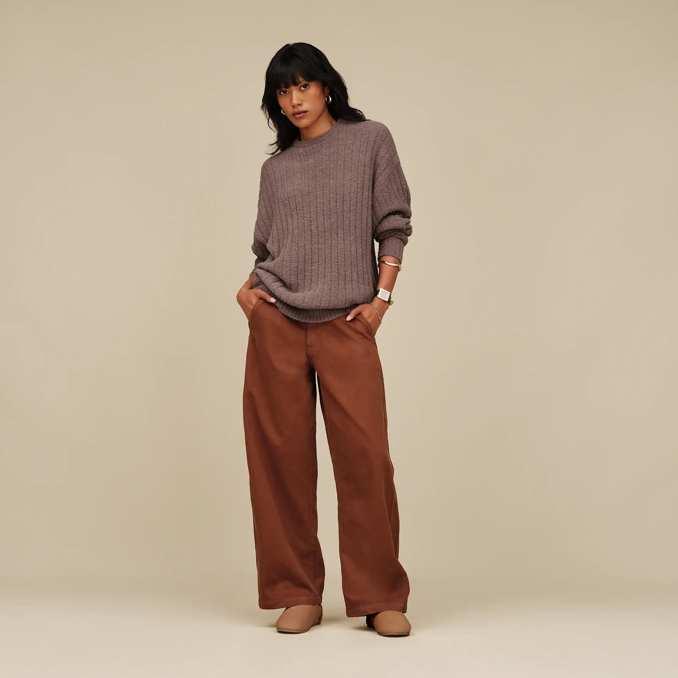 Women's Riz Top Rib - ALLSPICE