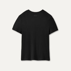 Women's Miriam Baby Tee Rib - BLACK