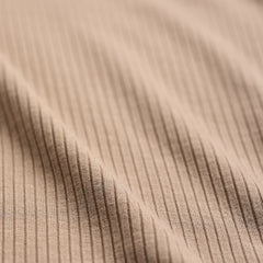 Women's Miriam Baby Tee Rib - SILVER TAUPE