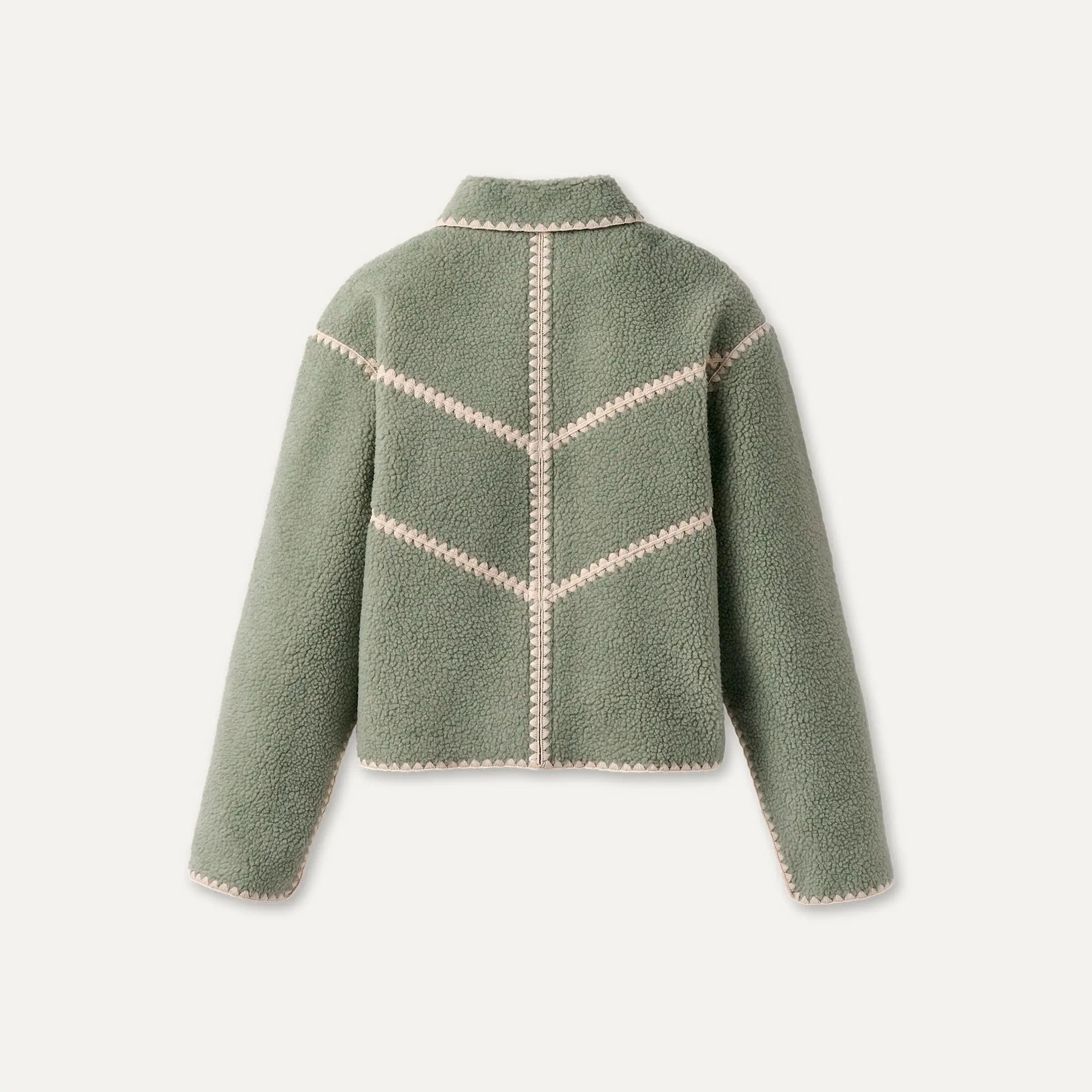 Ellison UGGfluff Shell Jacket - GREEN FOG HEATHER