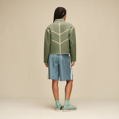 Ellison UGGfluff Shell Jacket - GREEN FOG HEATHER