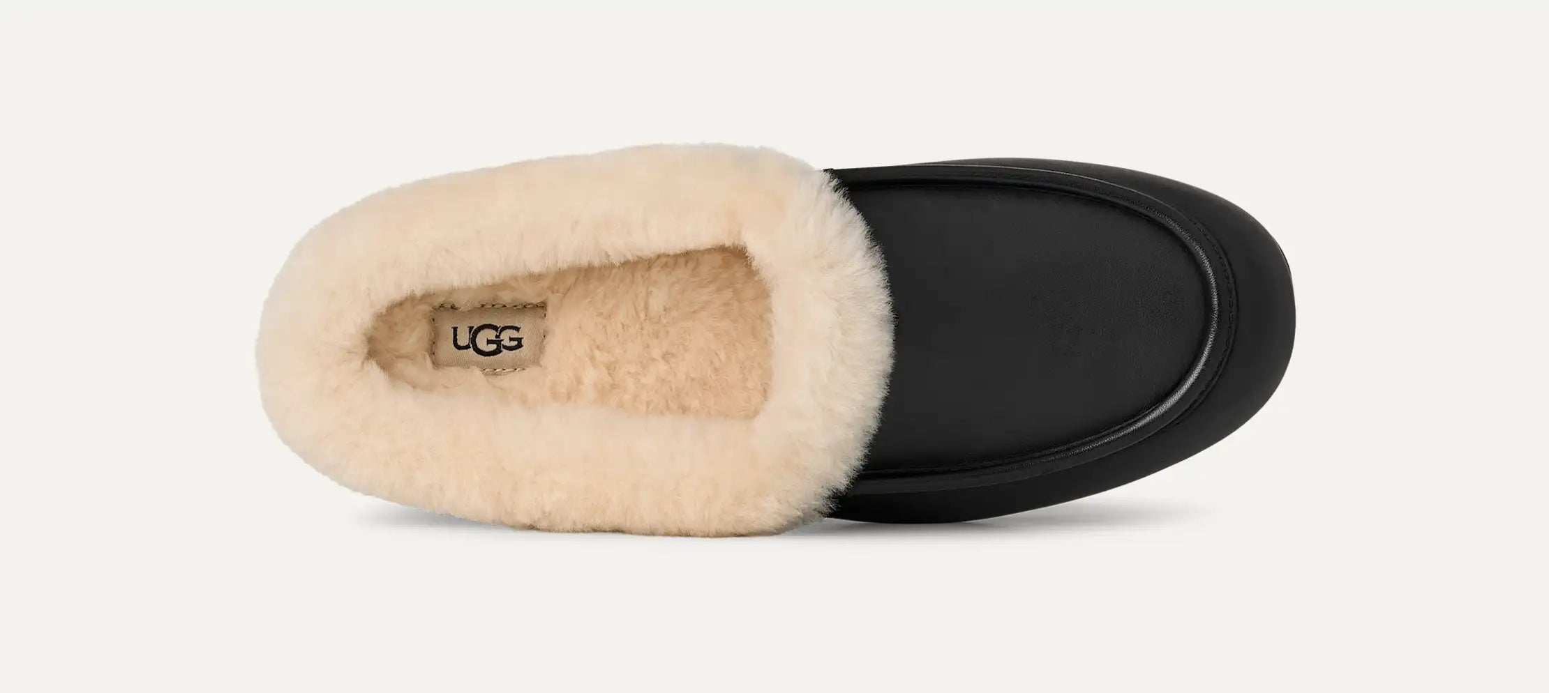 Women's Ansley Mule LTHR - BLACK