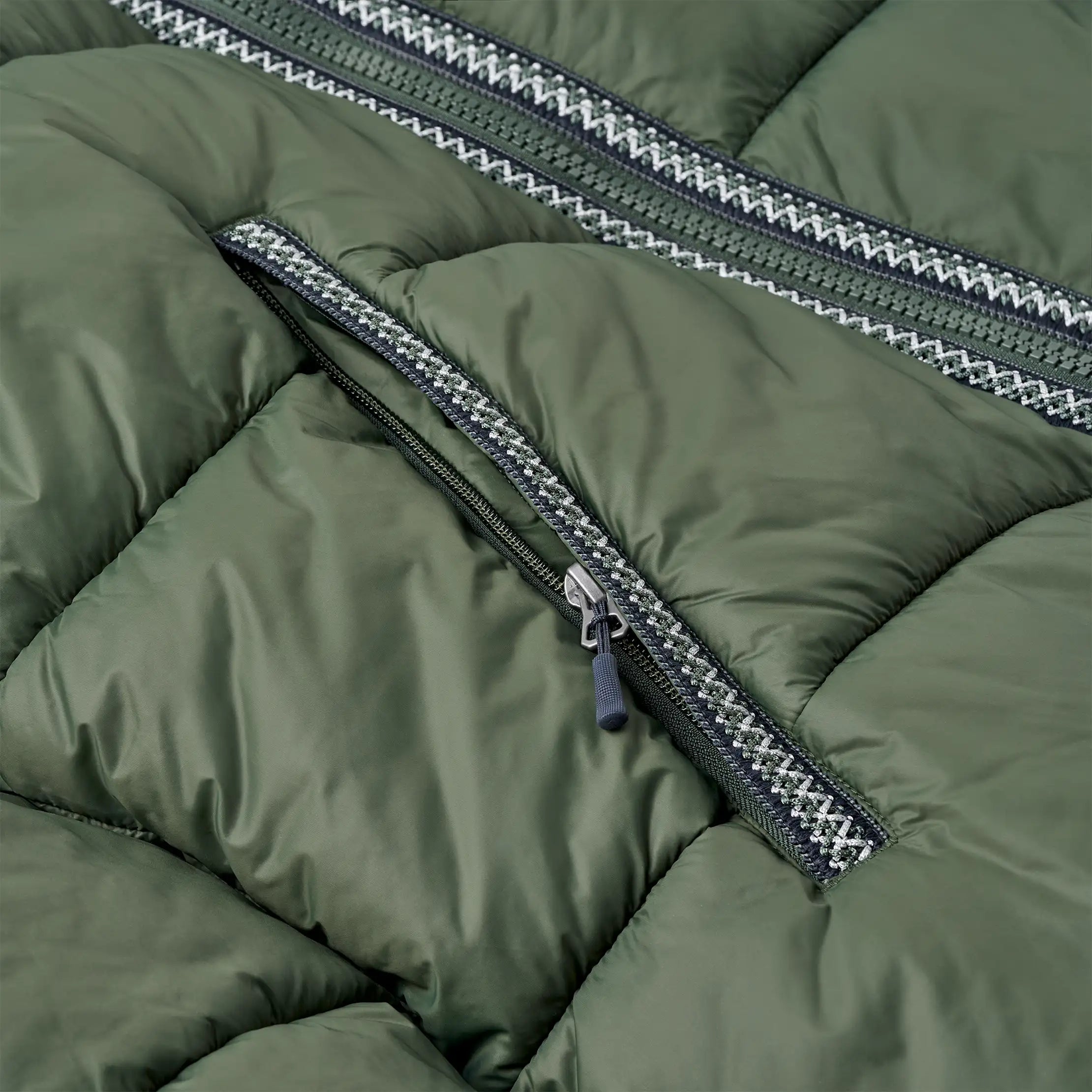 Men's Xayden UGGbraid Puffer Jacket - ARUGULA