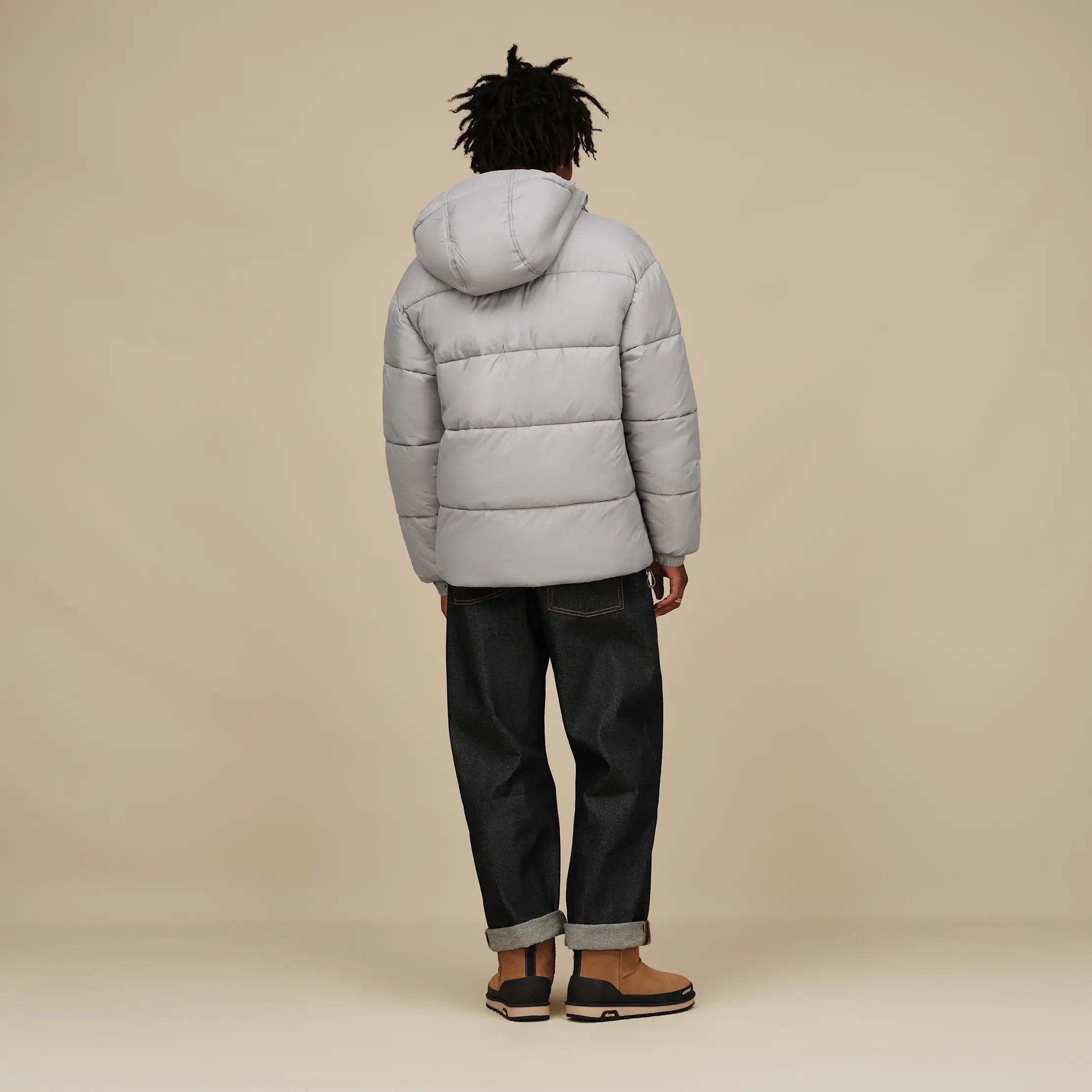 Men's Xayden UGGbraid Puffer Jacket - COBBLE