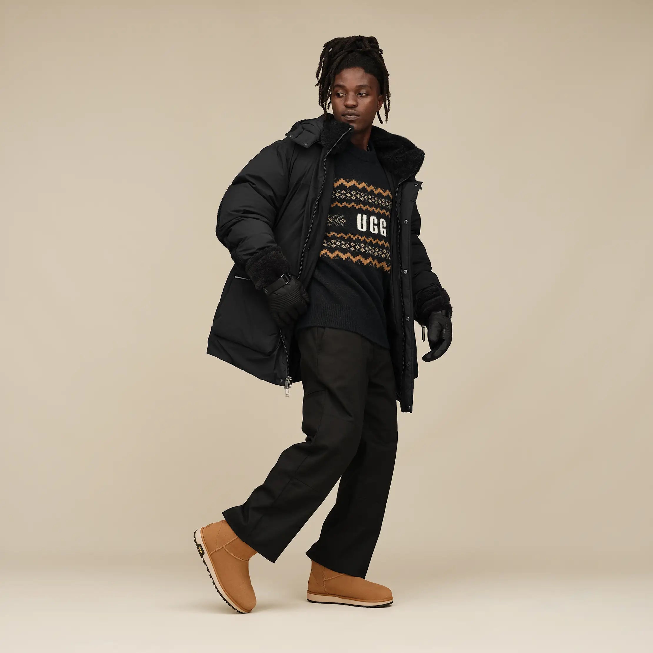 Men's Eamon Down Parka - BLACK