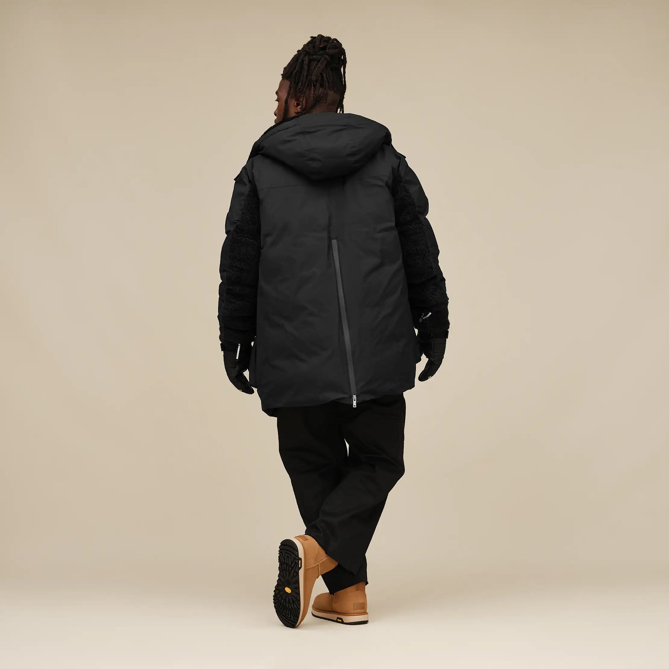 Men's Eamon Down Parka - BLACK