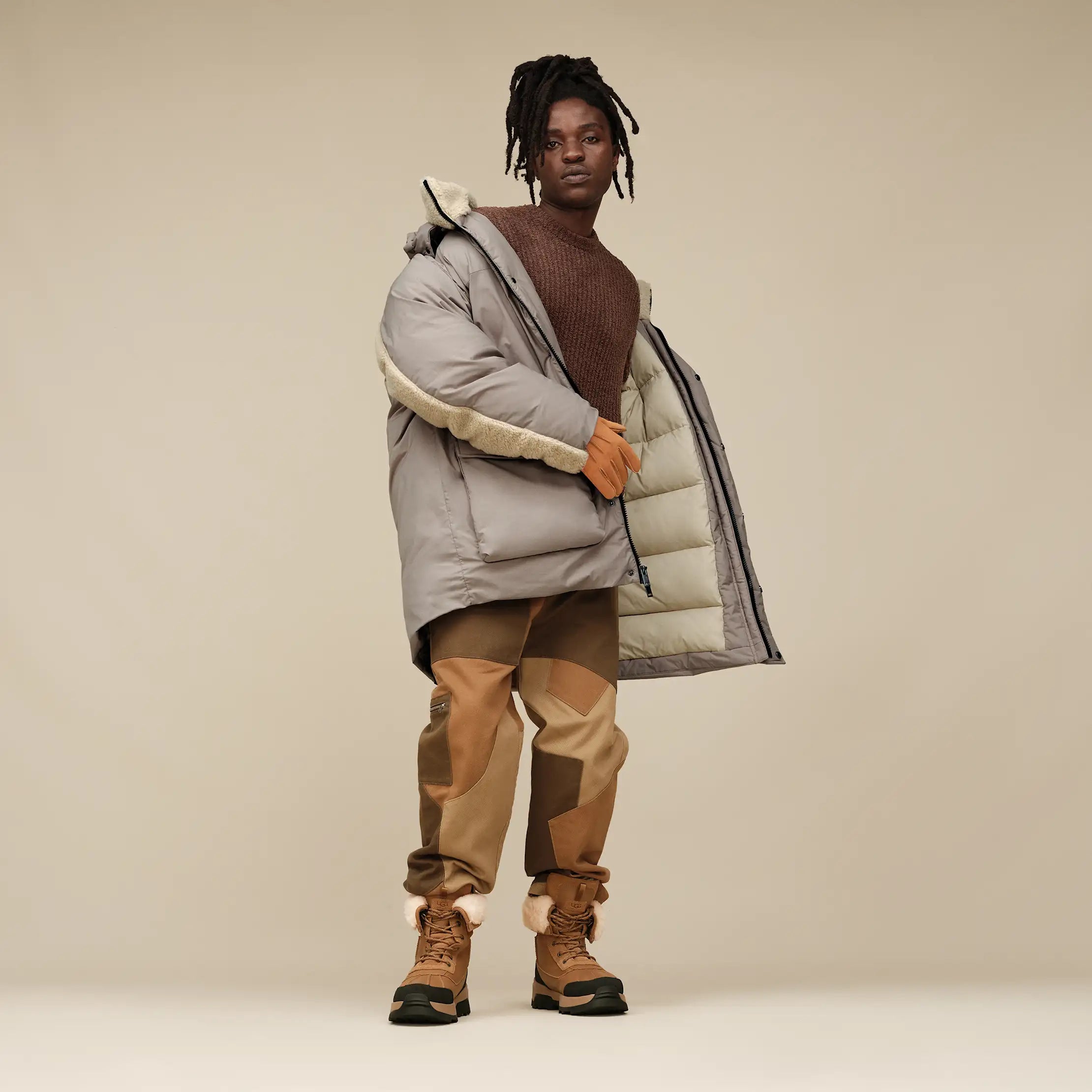 Men's Eamon Down Parka - COBBLE GREY