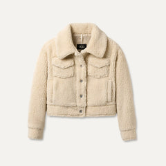 Women's Frankie Short Trucker Jacket - NATURAL II