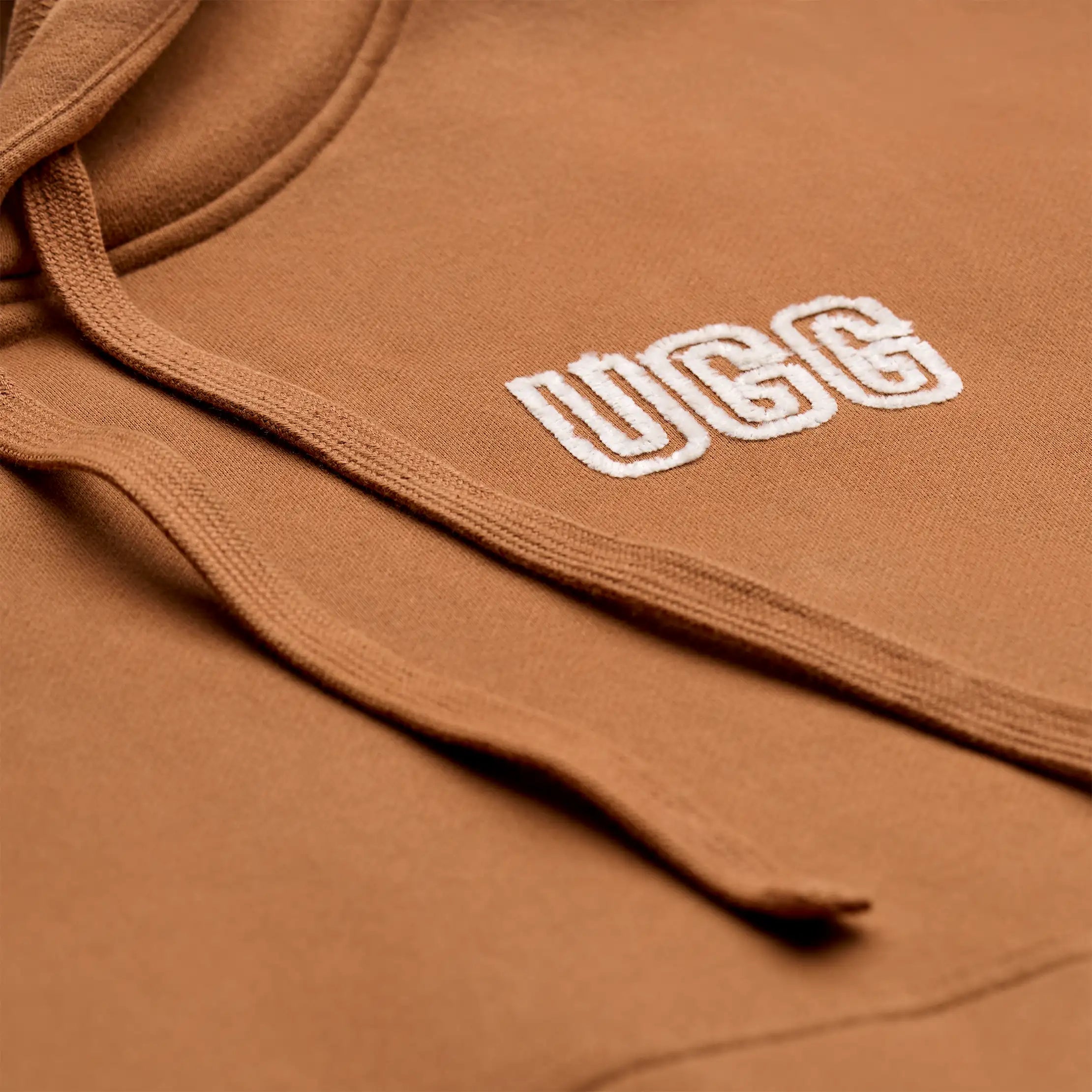 Women's UGG Logo Hoodie - CHESTNUT